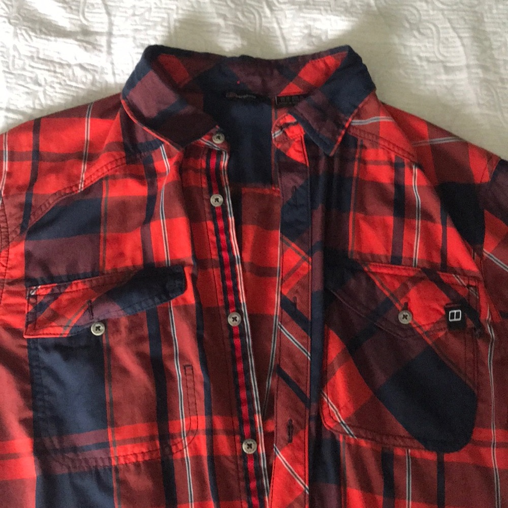 Berghaus Lightweight Plaid Button Down